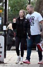 CHLOE MADELEY and James Haskell in Out in London 12/21/2022