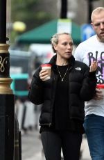 CHLOE MADELEY and James Haskell in Out in London 12/21/2022
