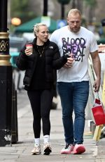 CHLOE MADELEY and James Haskell in Out in London 12/21/2022