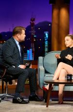 CHLOE MORETZ at Late Late Show with James Corden 11/29/2022