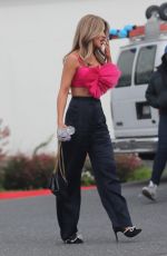 CHRISHELL STAUSE on the Set of Her Show in West Hollywood 12/06/2022
