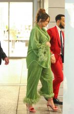CHRISSY TEIGEN and John Legend Leaves Craving Christmas at Westfield Century City Mall in Los Angeles 12/11/2022