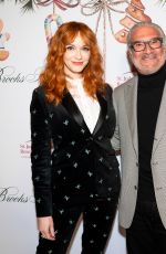 CHRISTINA HENDRICKS at Brooks Brothers x St. Jude Holiday Party in Beverly Hills 12/11/2022