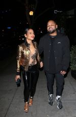 CHRISTINA MILIAN and J. Ryan La Cour Night Out in West Hollywood 12/20/2022