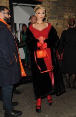 CHRISTINE QUINN Leaves Fashion Awards Afterparty in London 12/05/2022