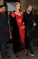 CHRISTINE QUINN Leaves Fashion Awards Afterparty in London 12/05/2022
