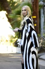 CHRISTINE QUINN on a Street Style Photoshoot in Los Angeles 12/28/2022