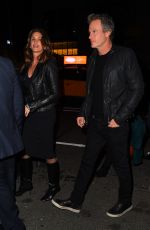 CINDY CRAWFORD and Rande Gerber Arrives at Buddakan for SNL Afterparty in New York 12/17/2022