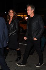 CINDY CRAWFORD and Rande Gerber Arrives at Buddakan for SNL Afterparty in New York 12/17/2022