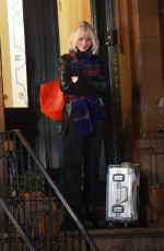 DAKOTA JOHNSON on the Night Set of Daddio in New Jersey 12/20/2022