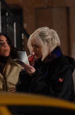 DAKOTA JOHNSON on the Night Set of Daddio in New Jersey 12/20/2022