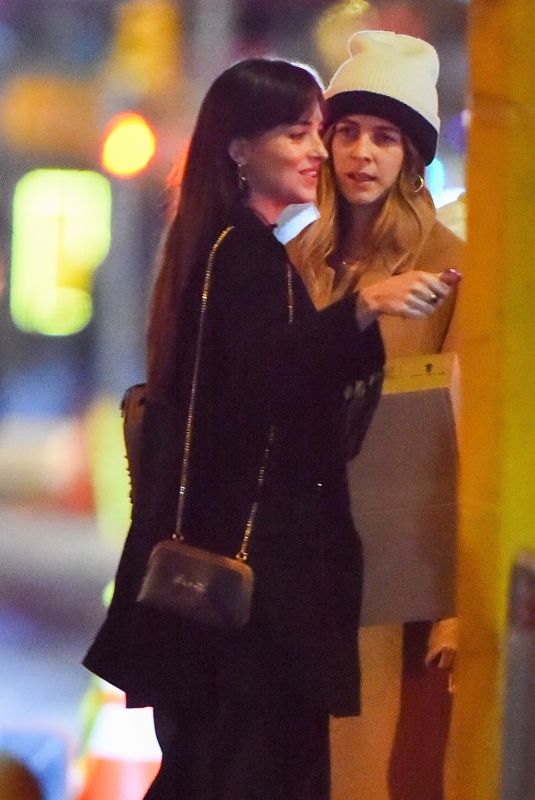 DAKOTA JOHNSON Out in New York 12/03/2022