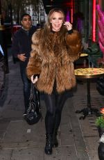 DANIELLE LLOYD Celebrates Her 39th Birthday in London