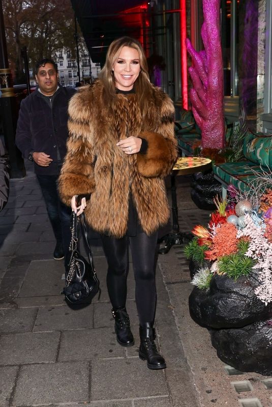 DANIELLE LLOYD Celebrates Her 39th Birthday in London