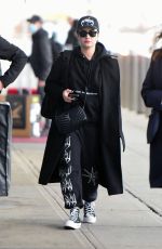 DEMI LOVATO Arrives at JFK Airport in New York 11/30/2022