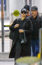 DEMI LOVATO Arrives at JFK Airport in New York 12/08/2022