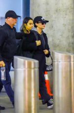 DEMI LOVATO Arrives at JFK Airport in New York 12/08/2022