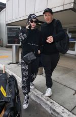 DEMI LOVATO at LAX Airport in Los Angeles 11/30/2022