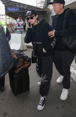 DEMI LOVATO at LAX Airport in Los Angeles 11/30/2022