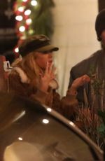 DENISE RICHARDS and Aaron Phypers Out for Dinner in Westlake Village 11/30/2022