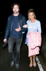 DENISE RICHARDS Arrives at Jennifer Klein