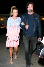 DENISE RICHARDS Arrives at Jennifer Klein