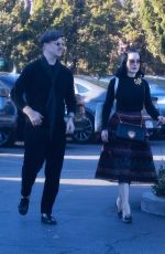 DITA VON TEESE and Adam Rajcevich Out Shopping in Los Angeles 12/24/2022