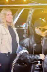 DOJA CAT Arrives at Celine Fashion Show in Los Angeles 12/08/2022