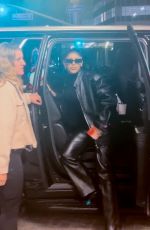DOJA CAT Arrives at Celine Fashion Show in Los Angeles 12/08/2022