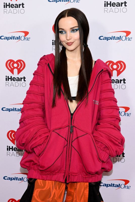 DOVE CAMERON at Z100’s Jingle Ball in New York 12/09/2022