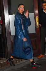 DUA LIPA Leaves a Hotel in New York 11/30/2022