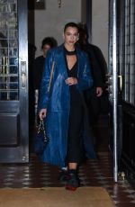 DUA LIPA Leaves a Hotel in New York 11/30/2022