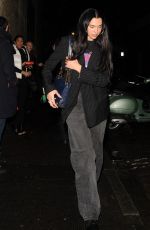 DUA LIPA Leaves Firehouse in London 12/19/2022