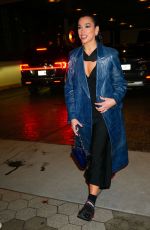 DUA LIPA Leaves Footwear News Achievement Event in New York 11/30/2022