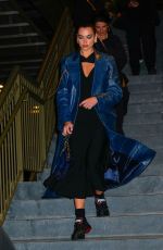 DUA LIPA Leaves Footwear News Achievement Event in New York 11/30/2022