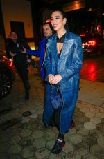 DUA LIPA Leaves Footwear News Achievement Event in New York 11/30/2022