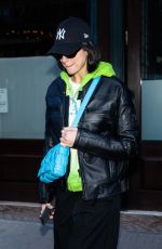 DUA LIPA Leaves Her Hotel in New York 12/01/2022