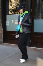 DUA LIPA Leaves Her Hotel in New York 12/01/2022