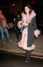 DUA LIPA Leaves Her Hotel in New York 12/07/2022