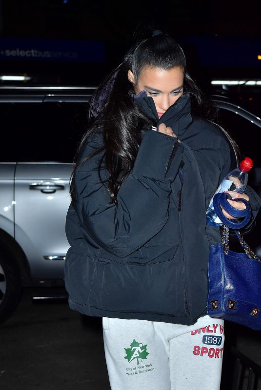 DUA LIPA Leaves MSG in New York 12/09/2022