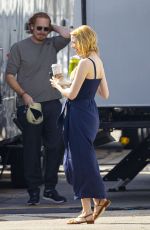 EEMMA STONE on the Set of And in New Orleans 11/30/2022