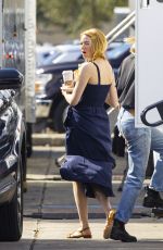 EEMMA STONE on the Set of And in New Orleans 11/30/2022
