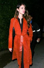 EIZA GONZALEZ Arrives at Jennifer Klein