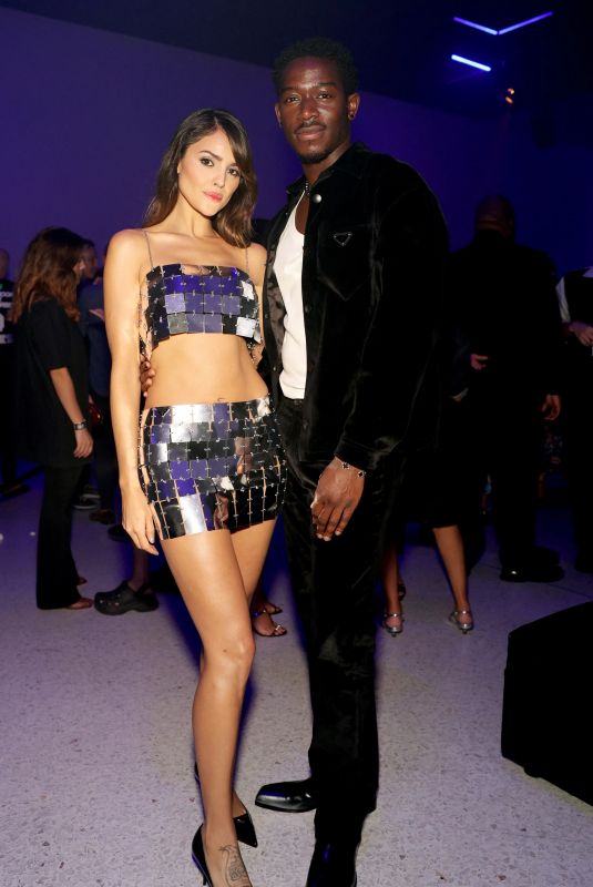 EIZA GONZALEZ at Prada Art Basel Party in Miami 12/01/2022