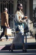 EIZA GONZALEZ Out for Her Morning Iced Coffee in Studio City 12/24/2022