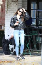 EIZA GONZALEZ Out for Morning Coffee in West Hollywood 12/17/2022