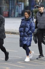 EKIN-SU CULCULOGLU and VANESSA BAUER Out for Lunch at Wagamama