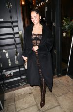 ELENA ORA Arrives at Vas J Morgan
