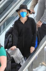 ELIZABETH BANKS Arrives at Los Angeles International Airport 12/02/2022