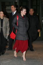 ELIZABETH GILPIN Leaves Her Hotel in New York 12/12/2022